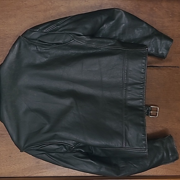 Vintage leather bikers jacket - Picture 11 of 14